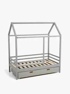 Minitude Børnesenge & Tilbehør*Nordic Jax Juniorseng 70x140 inkl. Sengeskuffe, Grå