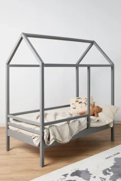 Børn Minitude Pakkeløsninger></noscript>Nordic JAX Juniorseng m. Madras 70x140, Grå