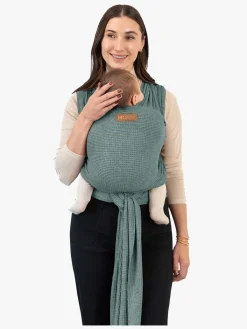 Moby Bæreseler, Strækvikler & Bærestole>Waffle Knit Strækvikle, Saguaro