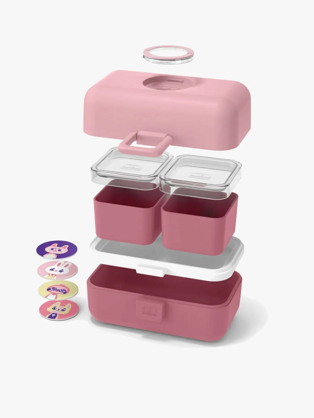 Monbento Spisetid*Tresor Bento Madkasse, Pink blush
