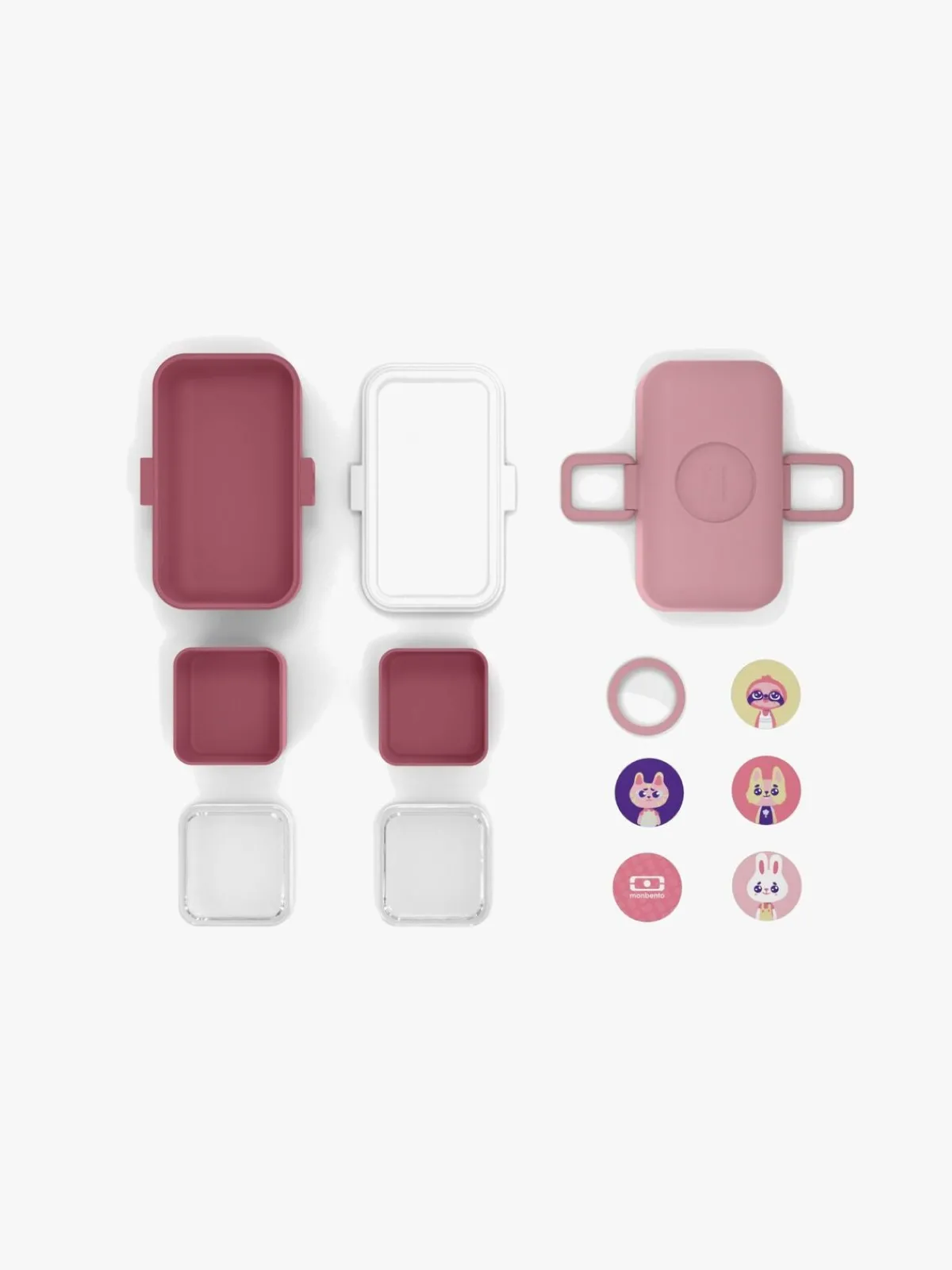 Monbento Spisetid*Tresor Bento Madkasse, Pink blush