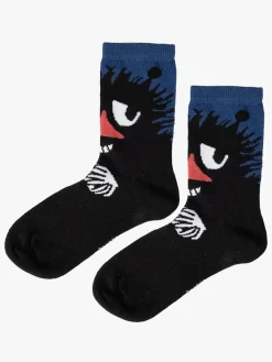 Mumin Undertøj*Moomin by Martinex Sjove Stinky Strømper, Sort