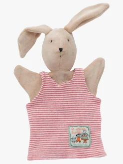 MoulinRoty Dukker & Bamser*Moulin Roty Hånddukke Sylvain Lyserød