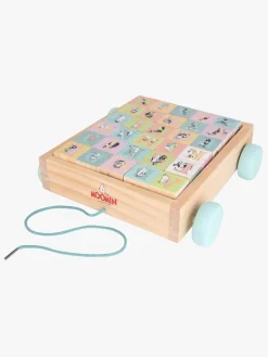 Mumin Mumitroldene Bogstavsklodser i En Vogn