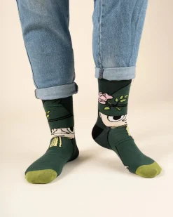 Børn Mumin Mumitroldene Erik Strømper, Grøn