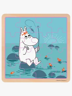 BarboToys Spil & Puslespil*Mumitroldene Træpuslespil Fiskeri 16 Brikker