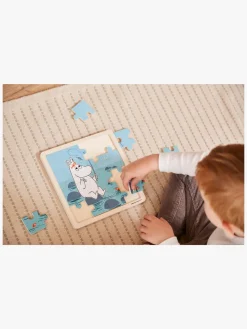 BarboToys Spil & Puslespil*Mumitroldene Træpuslespil Fiskeri 16 Brikker