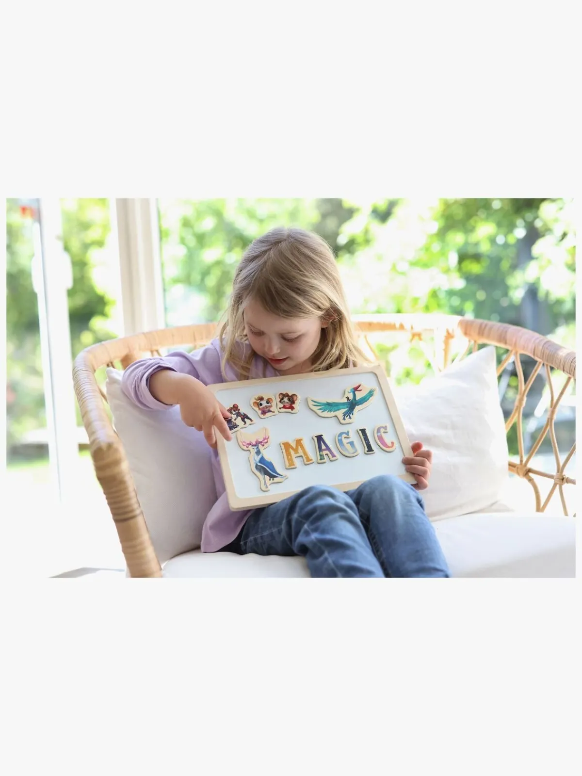 MusseHelium Interiør*Musse & Helium Magnetbogstaver og Figurer 72 Stk.