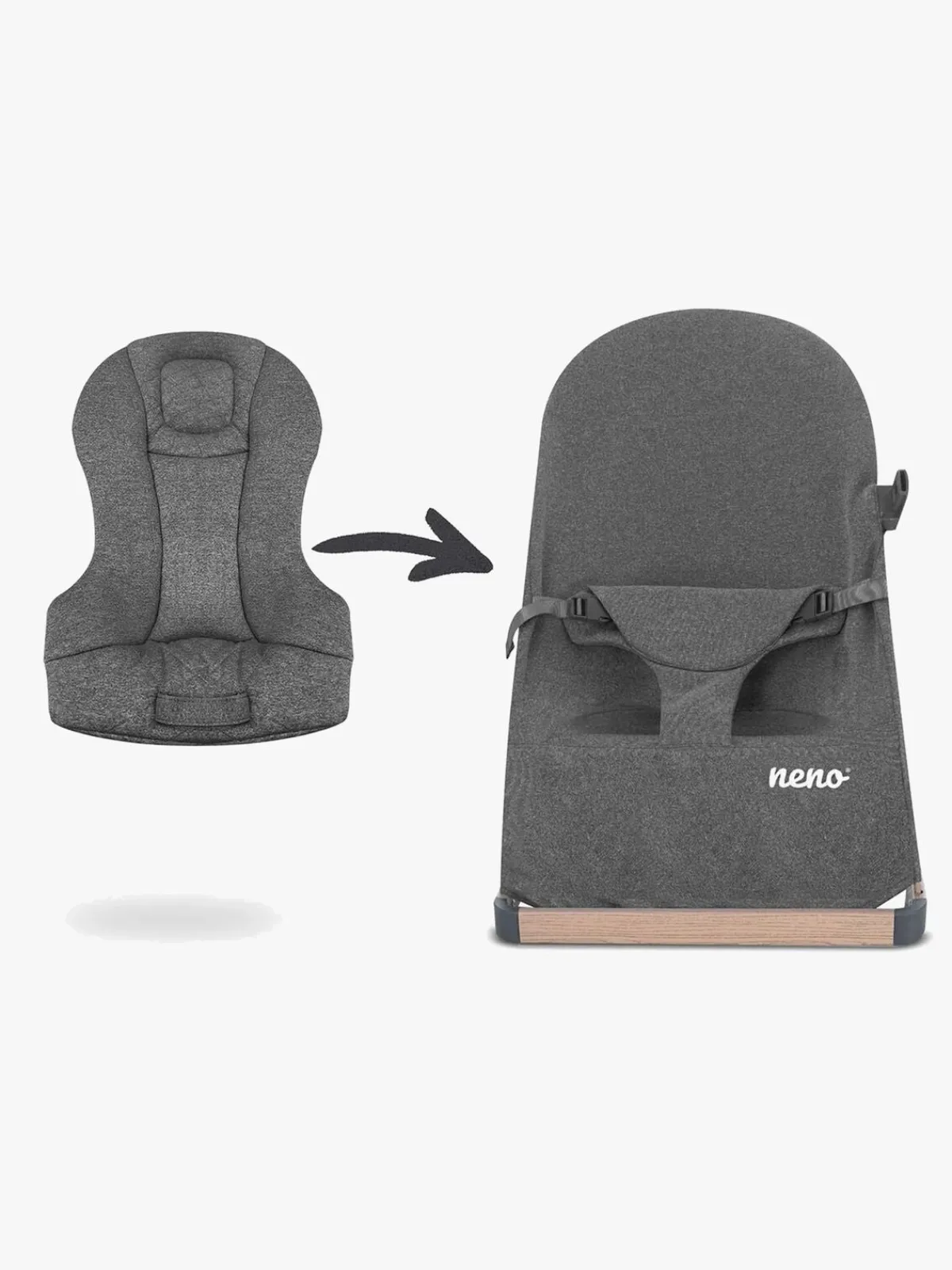 NENO Chiaro Skråstol, Grey