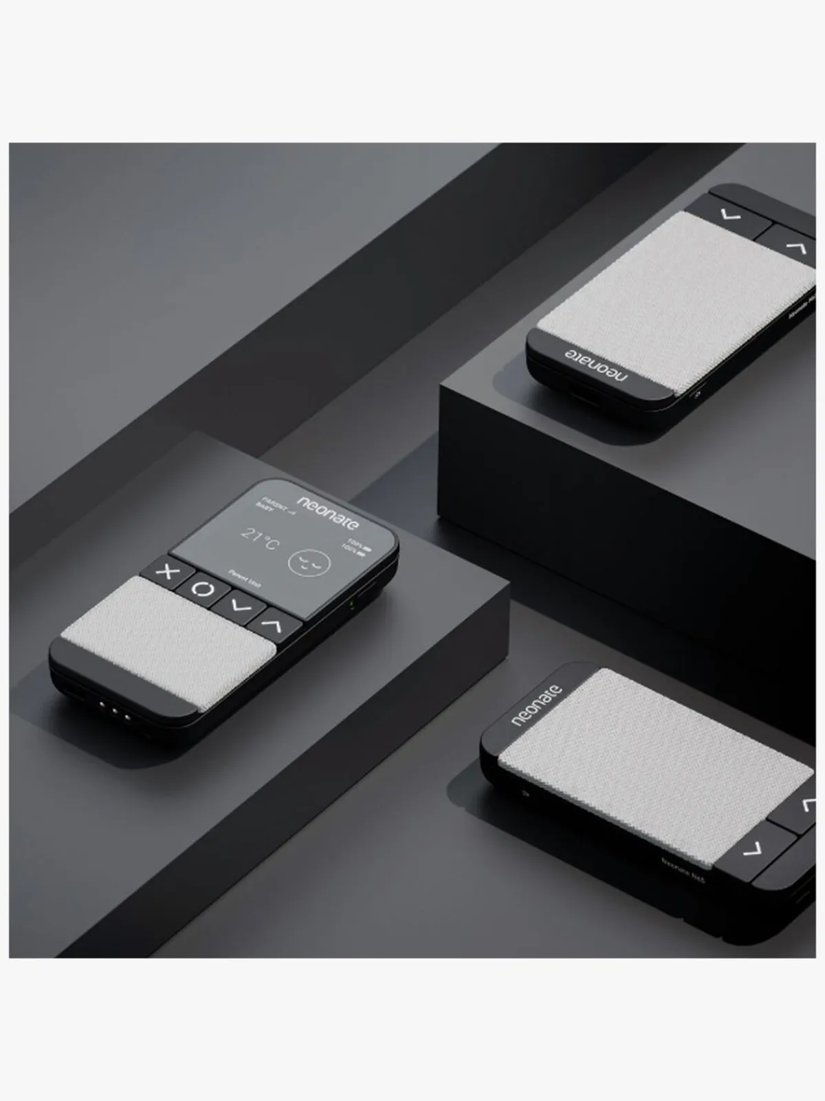 Neonate Sikkerhed>N65 Ekstra Enhed til Babyalarm, Light Grey