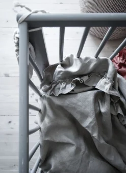 Børn NGBaby Sengetøj>NG Baby Sengesæt Mood Ruffles 100x130 Tremmeseng, Natur