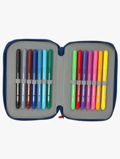 SuperMario Kreativt Legetøj></noscript>Nintendo Super Mario Penalhus med 3 Rum, Rød/Blå