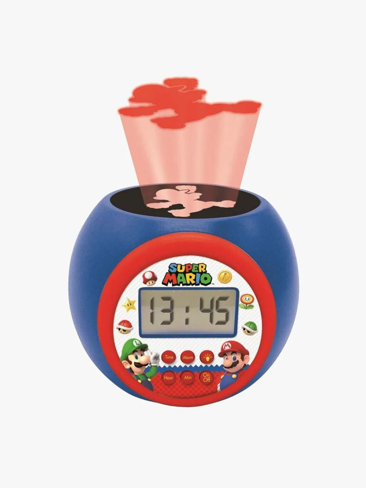 SuperMario Interiør*Nintendo Super Mario Projector Vækkeur, Blå