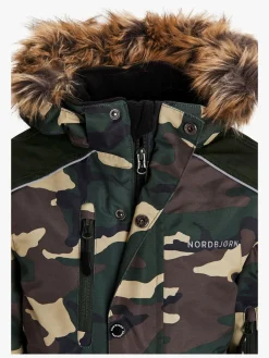 Nordbjrn Overtøj*Nordbjørn Arctic Flyverdragt, Camouflage Grøn/Brun