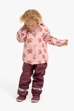 Børn Nordbjrn Nordbjørn Asperö Foret Regnsæt, Pink Squirrel