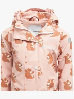 Børn Nordbjrn Nordbjørn Asperö Foret Regnsæt, Pink Squirrel