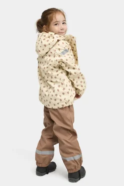 Nordbjrn Regntøj*Nordbjørn Asperö Foret Regnsæt, Dots Beige Beige/Brun