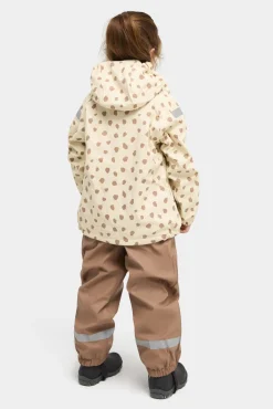 Nordbjrn Regntøj*Nordbjørn Asperö Foret Regnsæt, Dots Beige Beige/Brun