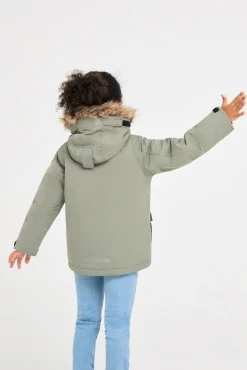 Børn Nordbjrn Nordbjörn Avalanche Vinterjakke, Mulled Basil