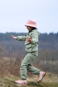 Børn Nordbjrn Nordbjörn Brokvarn Softshelljakke, Grøn
