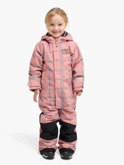 Børn Nordbjrn Nordbjörn Enelunden Flyverdragt, Rose Dawn Checked