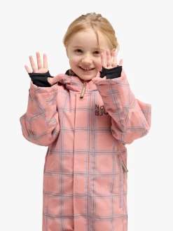 Børn Nordbjrn Nordbjörn Enelunden Flyverdragt, Rose Dawn Checked