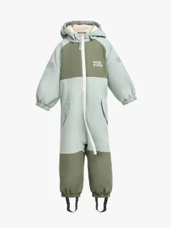 Børn Nordbjrn Flyverdragter>Nordbjørn Fernie Babyflyverdragt, Beetle/Slate Grey
