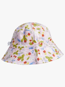 Børn Nordbjrn Nordbjørn Fjällbacka Solhat med UV-beskyttelse, Strawberry Pink