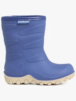 Børn Nordbjrn Støvler & Vinterstøvler>Nordbjörn Grundsund Forede Gummistøvler, Bijou Blue