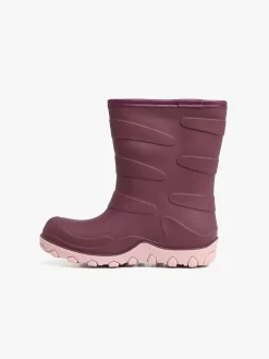 Børn Nordbjrn Nordbjörn Grundsund Forede Gummistøvler, Oxblood