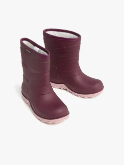 Børn Nordbjrn Nordbjörn Grundsund Forede Gummistøvler, Oxblood