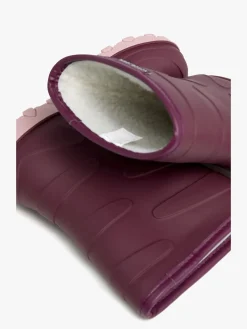 Børn Nordbjrn Nordbjörn Grundsund Forede Gummistøvler, Oxblood