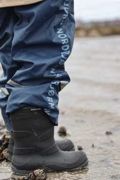 Børn Nordbjrn Støvler & Vinterstøvler></noscript>Nordbjörn Grundsund Forede Gummistøvler, Black