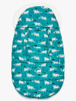 Nordbjrn Køreposer>Nordbjørn Hazey Kørepose, Snowleo/Teal