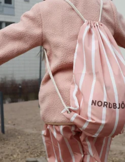 Børn Nordbjrn Nordbjørn Heden Gymnastikpose, Pink stripe