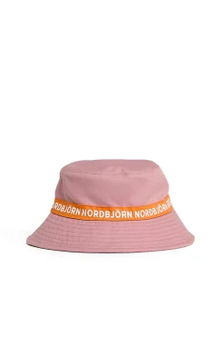Børn Nordbjrn Nordbjörn Hjortnäs Bucket Hat Vendbar, Pink