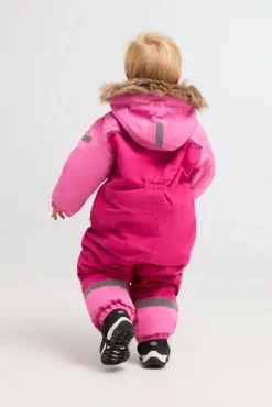 Børn Nordbjrn Flyverdragter>Nordbjørn Igloo Babyflyverdragt, Lilac Rose