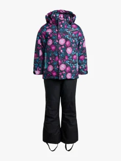 Børn Nordbjrn Vintertøj>Nordbjørn Lech Skisæt, Embroidery in Bloom