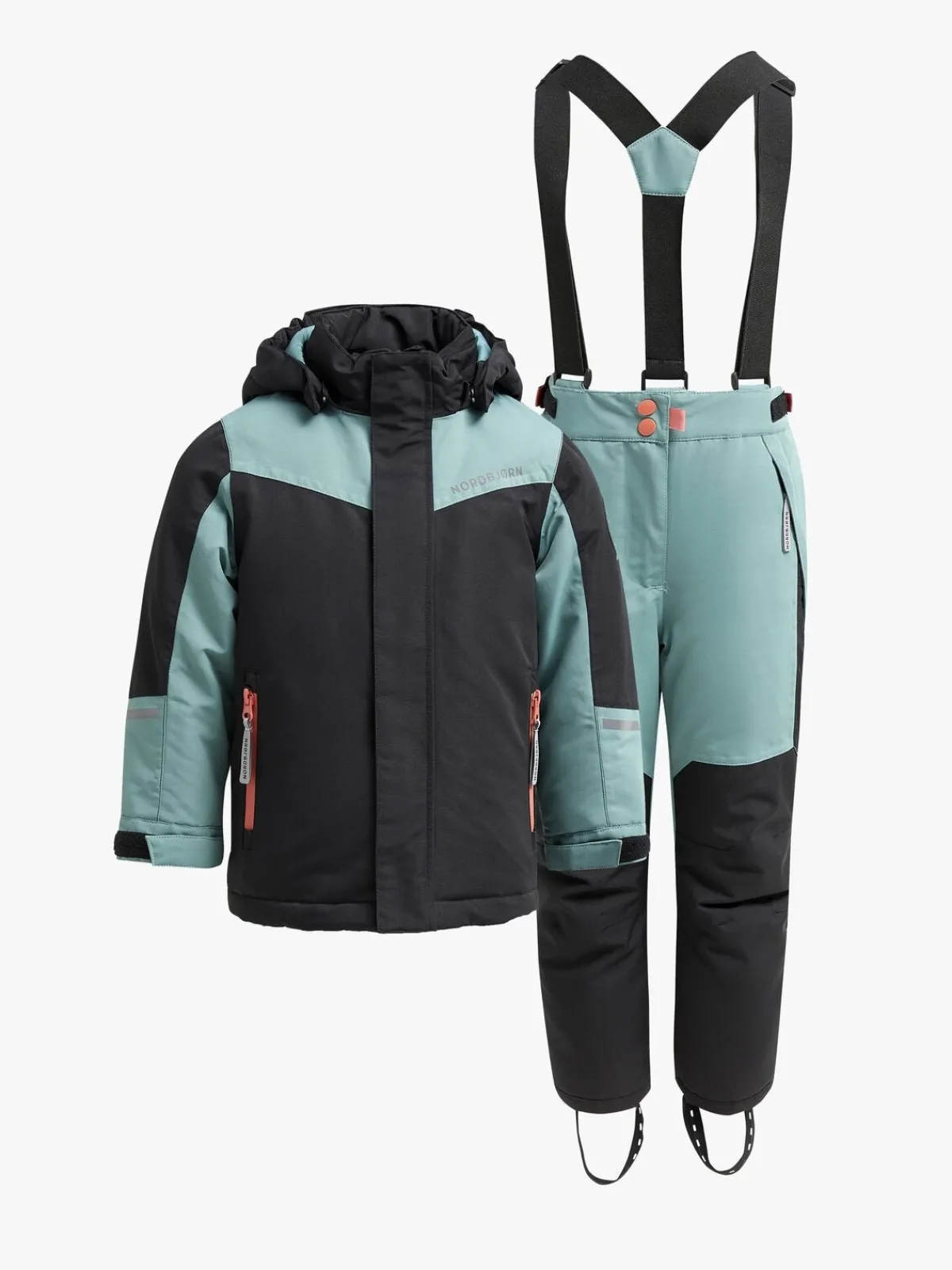 Nordbjrn Vintertøj*Nordbjørn Lech Skisæt, Sagebrush Green Grøn/Sort