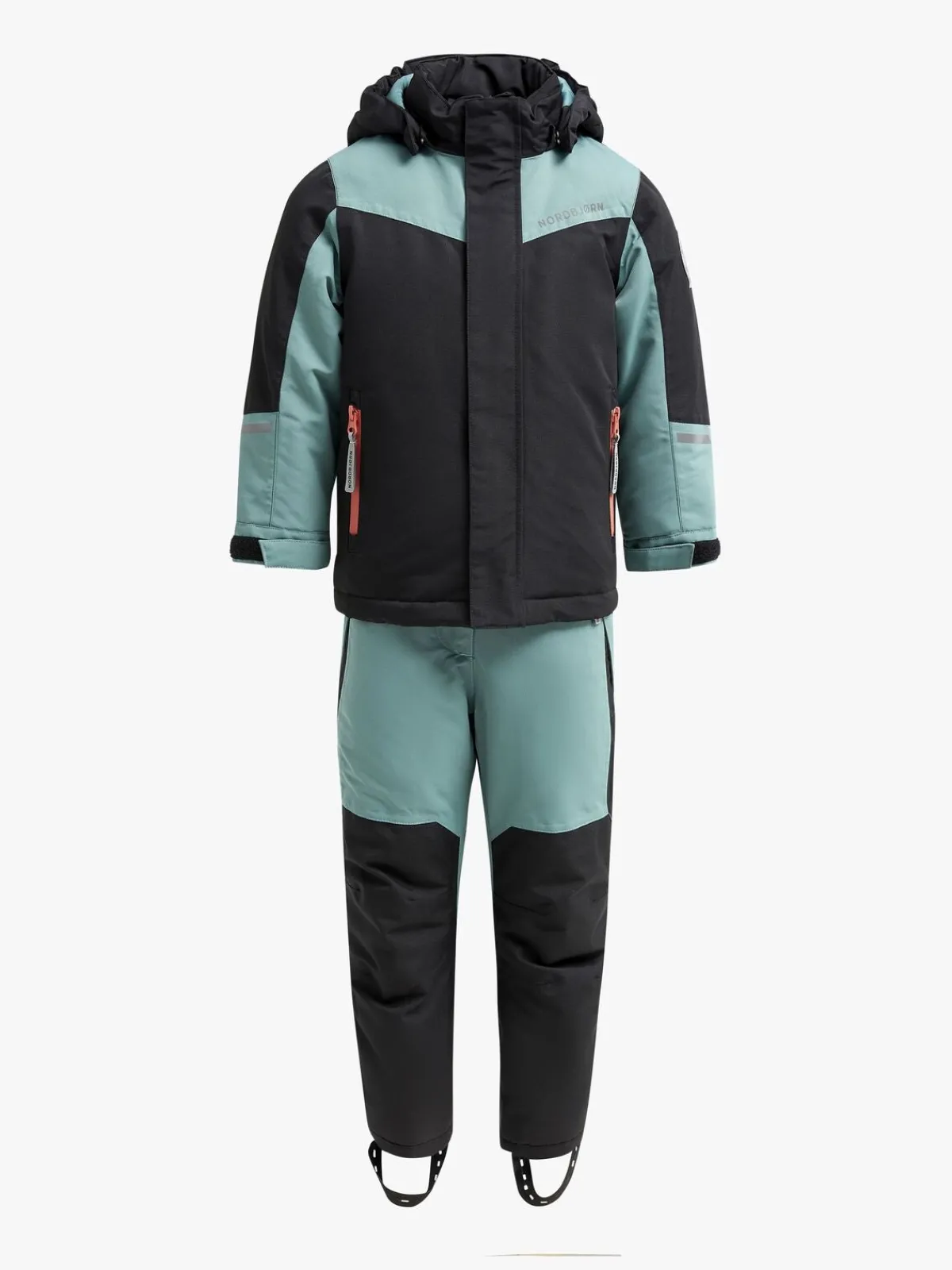 Nordbjrn Vintertøj*Nordbjørn Lech Skisæt, Sagebrush Green Grøn/Sort