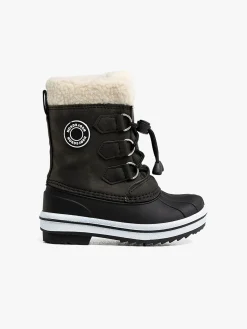 Børn Nordbjrn Nordbjørn Lynx Vinterstøvler, Black
