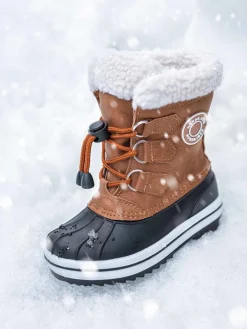 Børn Nordbjrn Nordbjørn Lynx Vinterstøvler, Brown