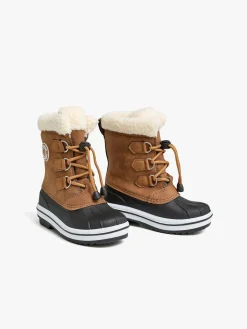 Børn Nordbjrn Nordbjørn Lynx Vinterstøvler, Brown