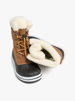 Børn Nordbjrn Nordbjørn Lynx Vinterstøvler, Brown