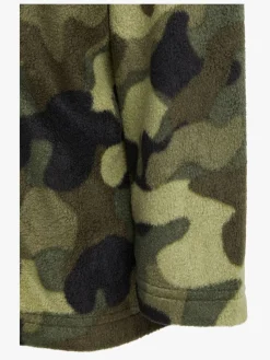 Børn Nordbjrn Fleecetøj></noscript>Nordbjørn Malö Fleecetrøje, Camo Splash Deep Lichen Green