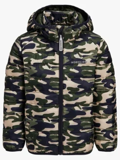 Børn Nordbjrn Nordbjørn Milano Dynejakke, Classic Camo