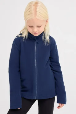 Børn Nordbjrn Fleecetøj>Nordbjørn Mölle Fleecetrøje, Navy