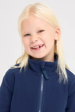 Børn Nordbjrn Fleecetøj>Nordbjørn Mölle Fleecetrøje, Navy