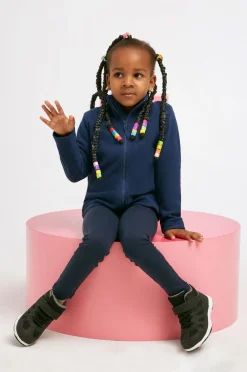 Børn Nordbjrn Fleecetøj></noscript>Nordbjørn Mölle Fleecetrøje, Navy