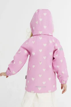 Børn Nordbjrn Nordbjørn Mollö Softshelljakke, Love Bonbon